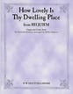 How Lovely Is Thy Dwelling Place Organ sheet music cover